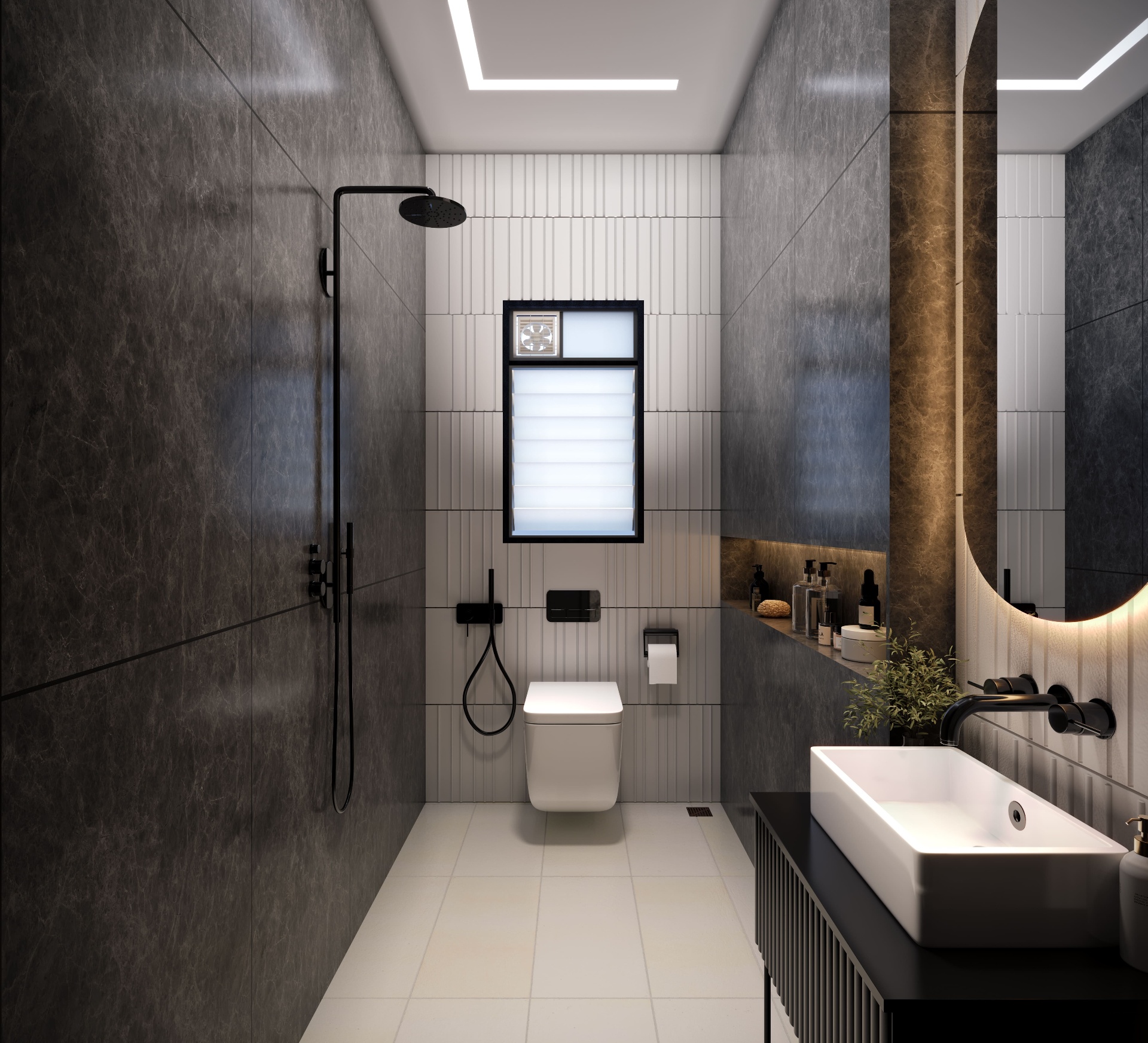Designer Bathroom